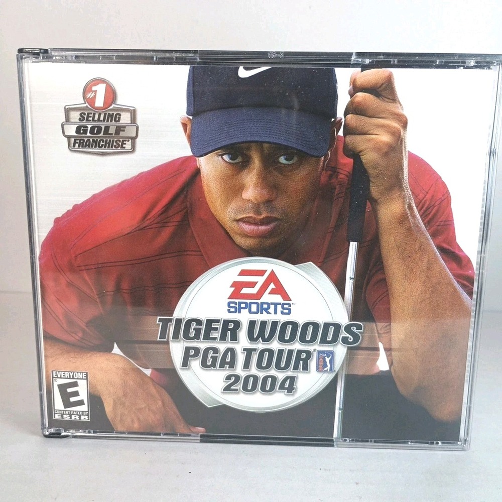 EA Sports Tiger Woods PGA Tour 2004 PC Game Multiplayer 2003 -3 CDs